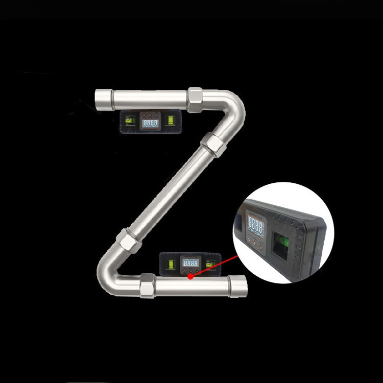 DL1909 Mini Level Digital Display Multifunctional High-Precision Electronic Inclinometer(Black)