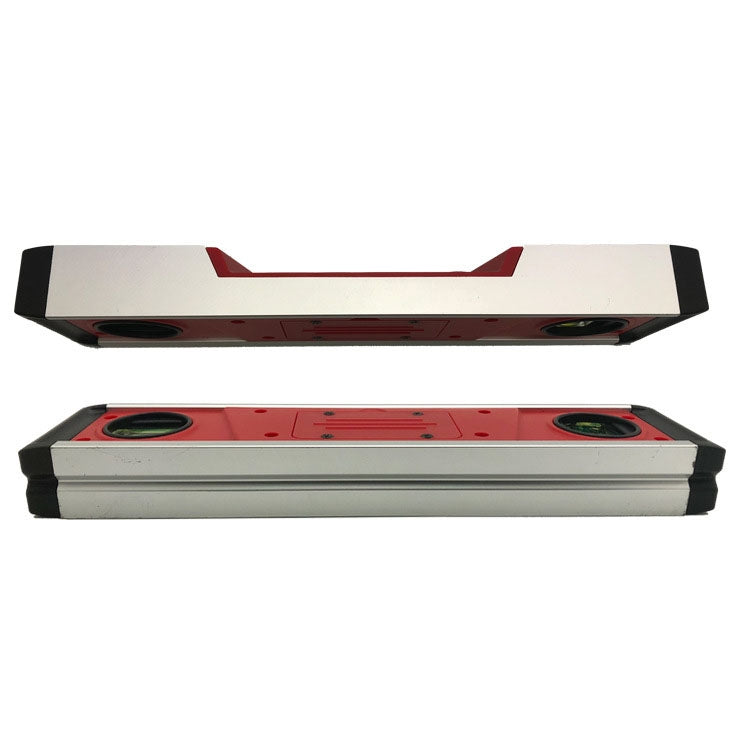 DL136 Digital Display Level Aluminum Alloy Multifunctional Magnetic High Precision Digital Angle Ruler(Red)