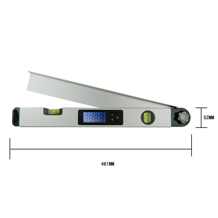 DL160 Digital Display Angle Ruler High Precision Multifunctional Aluminum Alloy Electronic Torpedo Level