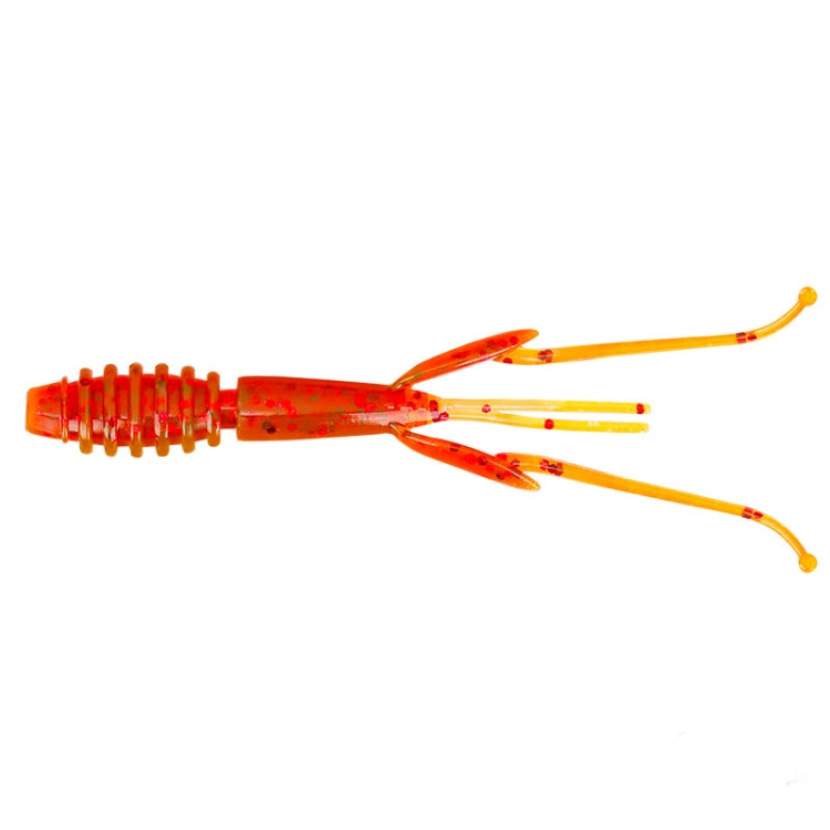 2 Bags Salted Shrimp Type Fishy Lure Soft Bait Soft 88mm/2.2g (12pcs/bag)