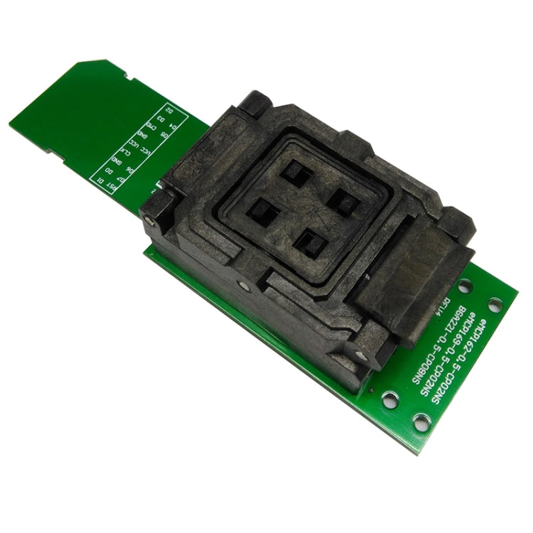 EMCP221 Flip Shrapnel To SD Test Seat EMCP Programmer Burn Data Reading Socket