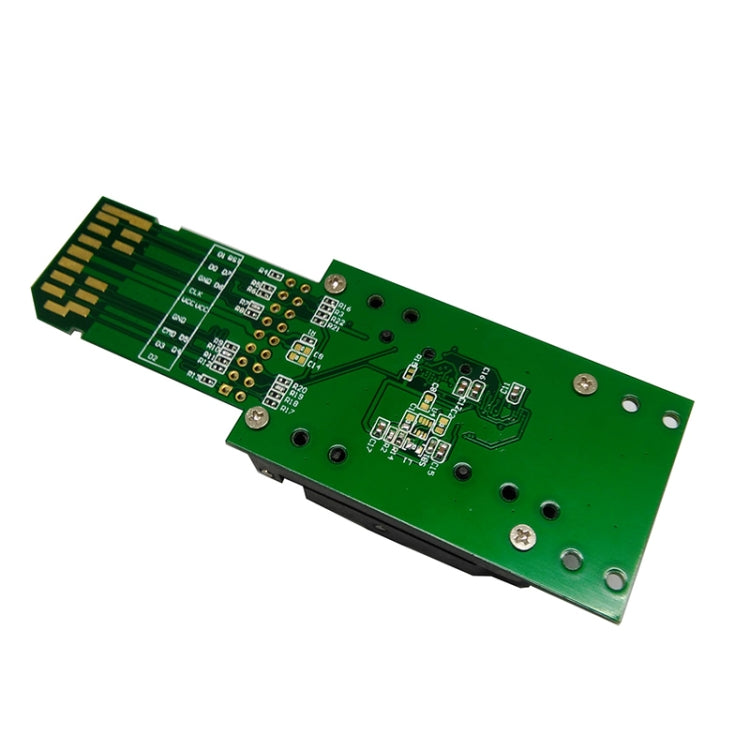 EMCP221 Flip Shrapnel To SD Test Seat EMCP Programmer Burn Data Reading Socket