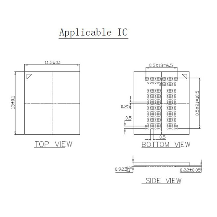 EMCP221 Flip Shrapnel To SD Test Seat EMCP Programmer Burn Data Reading Socket