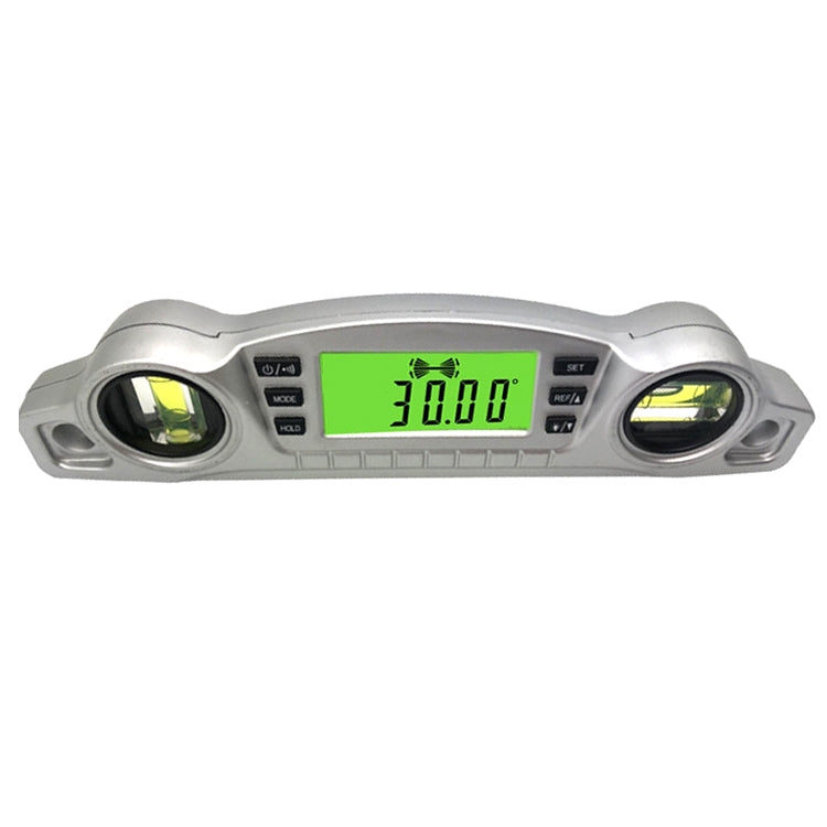 DL120 Torpedo Digital Display Level Electronic Magnetic Multifunctional Angle Ruler(Grey)