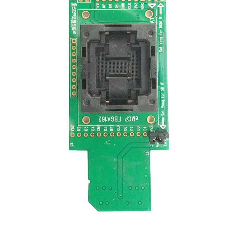 EMCP162 186 Downward Pressure Shrapnel To SD Interface Test Socket Burner Programmer