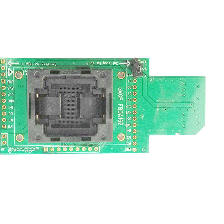 EMCP162 186 Downward Pressure Shrapnel To SD Interface Test Socket Burner Programmer