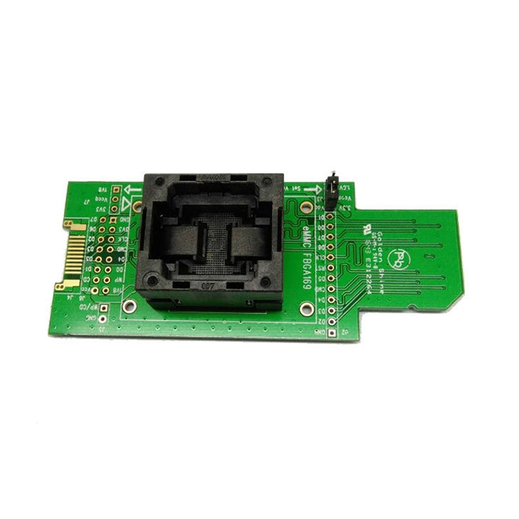 EMCP153/169 Downward Pressure Shrapnel To SD Interface Test Socket