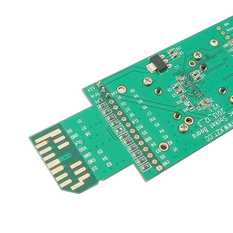 EMCP153/169 Downward Pressure Shrapnel To SD Interface Test Socket