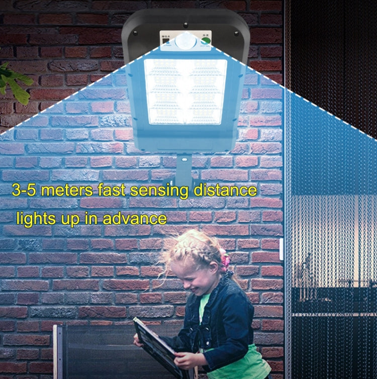 Solar Wall Light Outdoor Waterproof Human Body Induction Garden Lighting Household Street Light  6 x 20LED