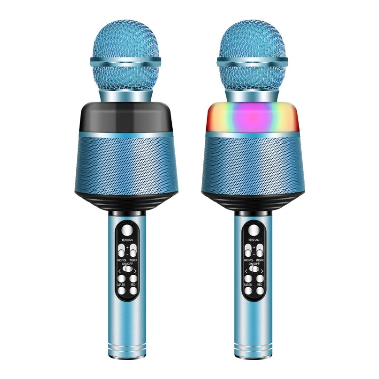 Q008 Mobile Phone Karaoke Condenser Microphone Wireless Bluetooth Live Microphone
