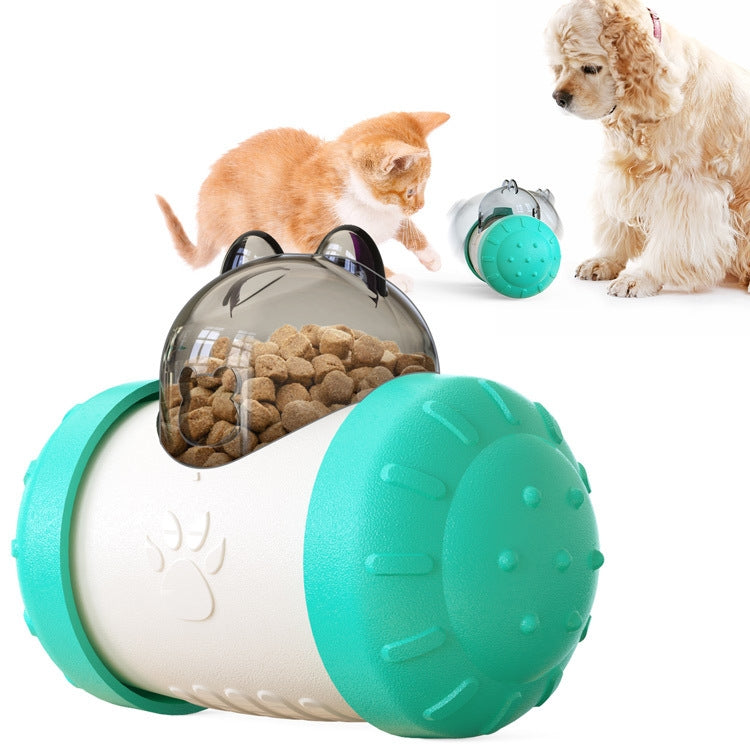 Pet Swing Bear Food Leakage Balance Car Toy Pet Supplies