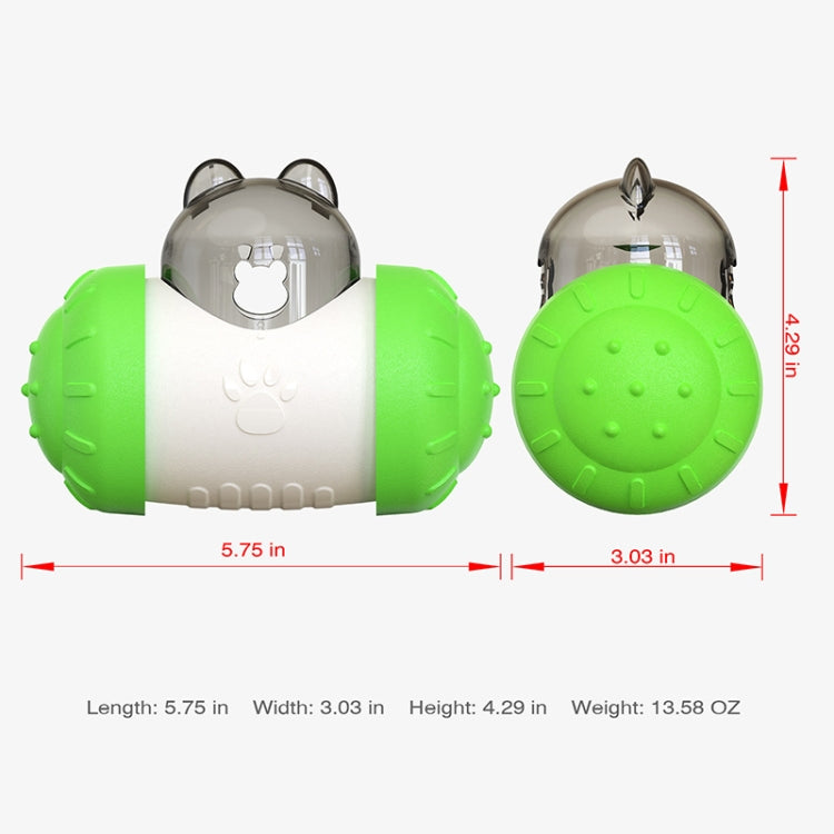 Pet Swing Bear Food Leakage Balance Car Toy Pet Supplies