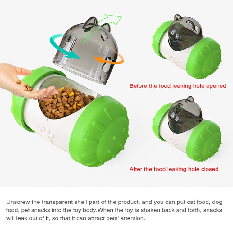 Pet Swing Bear Food Leakage Balance Car Toy Pet Supplies