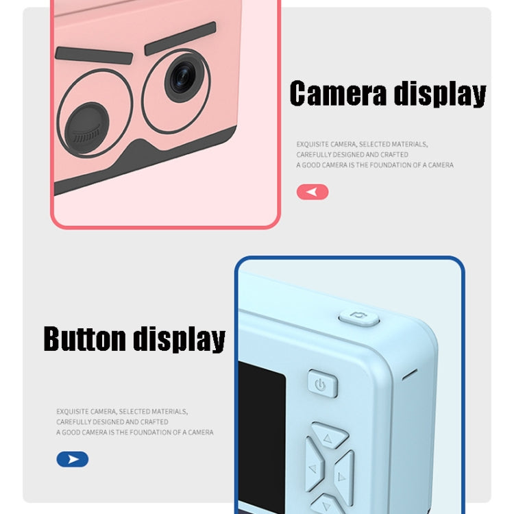 X22 White LD Children Mini SLR Camera Toy HD Auto Focus Digital Camera