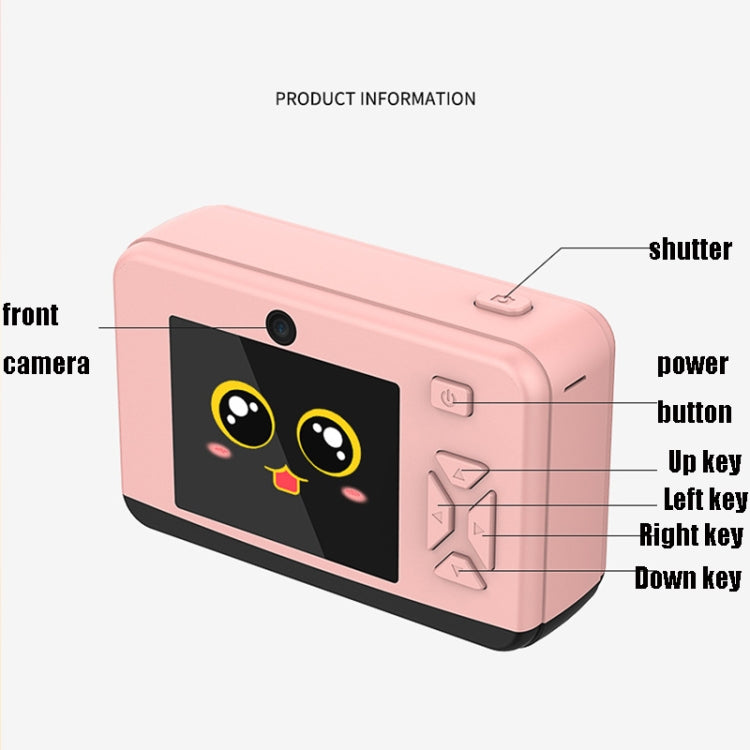 X22 Blue LD Children Mini SLR Camera Toy HD Auto Focus Digital Camera