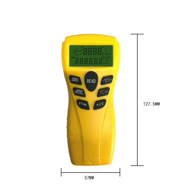 UL100 Ultrasonic Distance Meter Infrared Handheld Distance Measuring Instrument