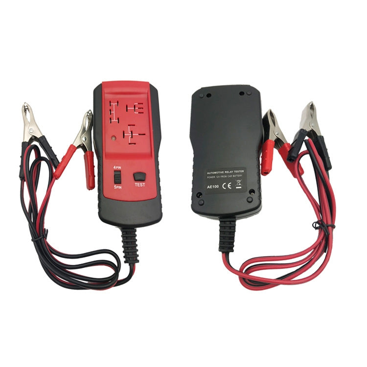 AE100 Car Relay Tester Car 12v Four-Pin Five-Pin Relay Test Instrument