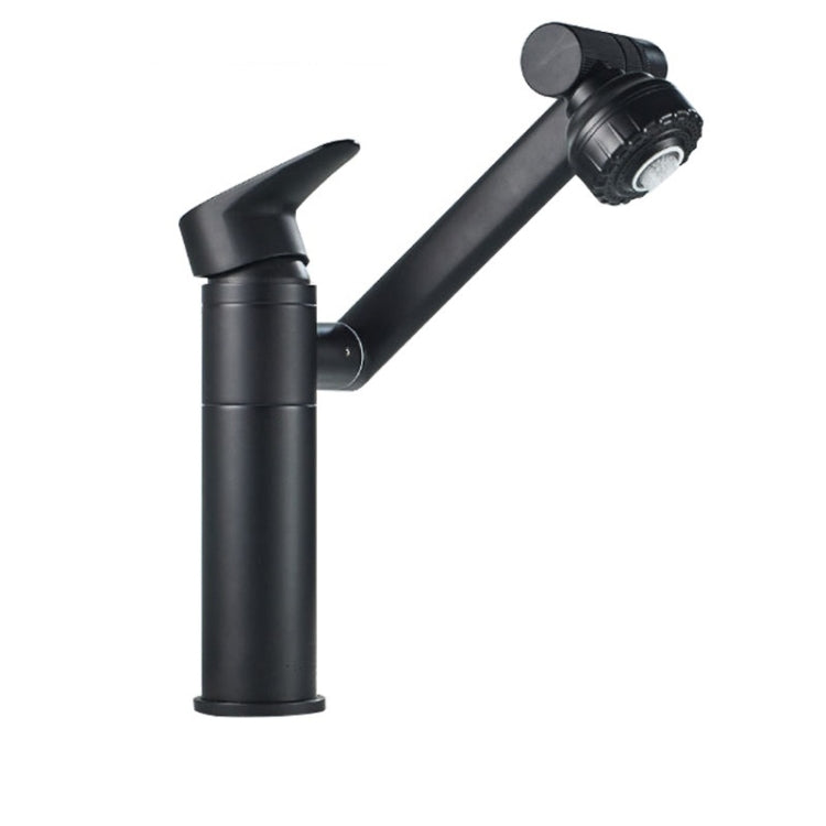 Universal Swivel Faucet Bathroom Hot & Cold Dual-Out Mode Faucet, Specification: Short HT-90560