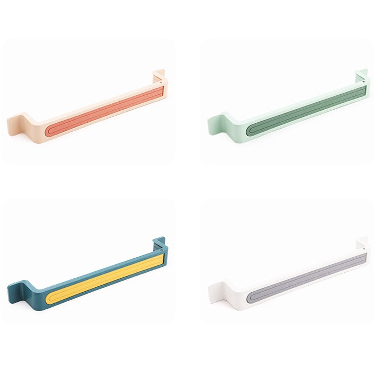 2 PCS Towel Rack Bathroom Rack Folding Activity Rotating Towel Bar Rod