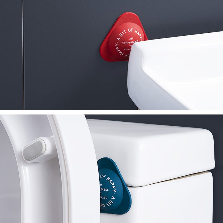 8 PCS / 2 Sets Silicone Anti-Collision Stickers For Household Door Handles Pad Doors Back Cabinet Doors Wall Stickers Refrigerator Anti-Collision Door Stickers