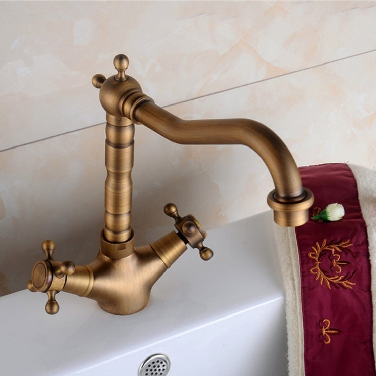 Basin Rotatable Faucet Single Hole Hot And Cold Copper Faucet