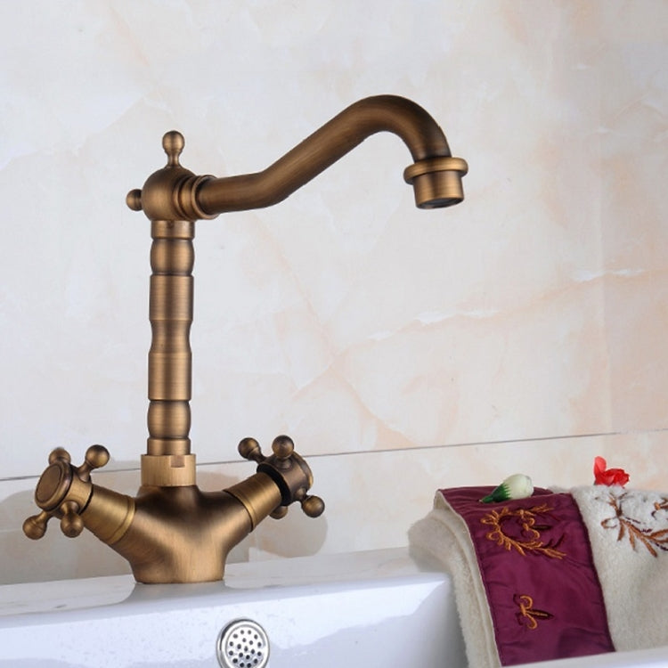Basin Rotatable Faucet Single Hole Hot And Cold Copper Faucet