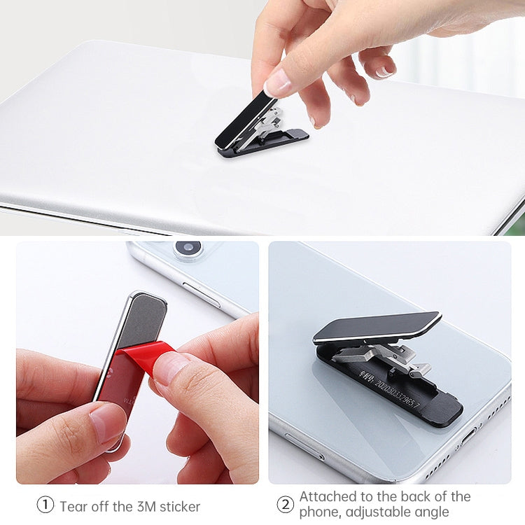 Aluminum Alloy Is Ultra-Thin Mobile Phone Lazy Bracket Multi-Angle Support Function Mini Ring Buckle Desktop Bracket
