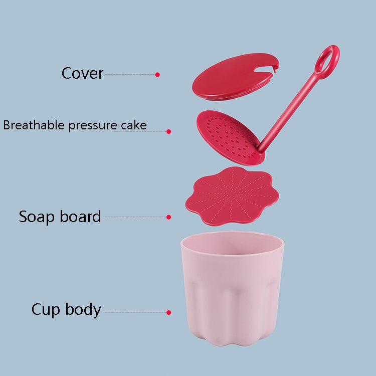 4 PCS Facial Cleanser Foamer Portable Foamer Foam Bubble Cup