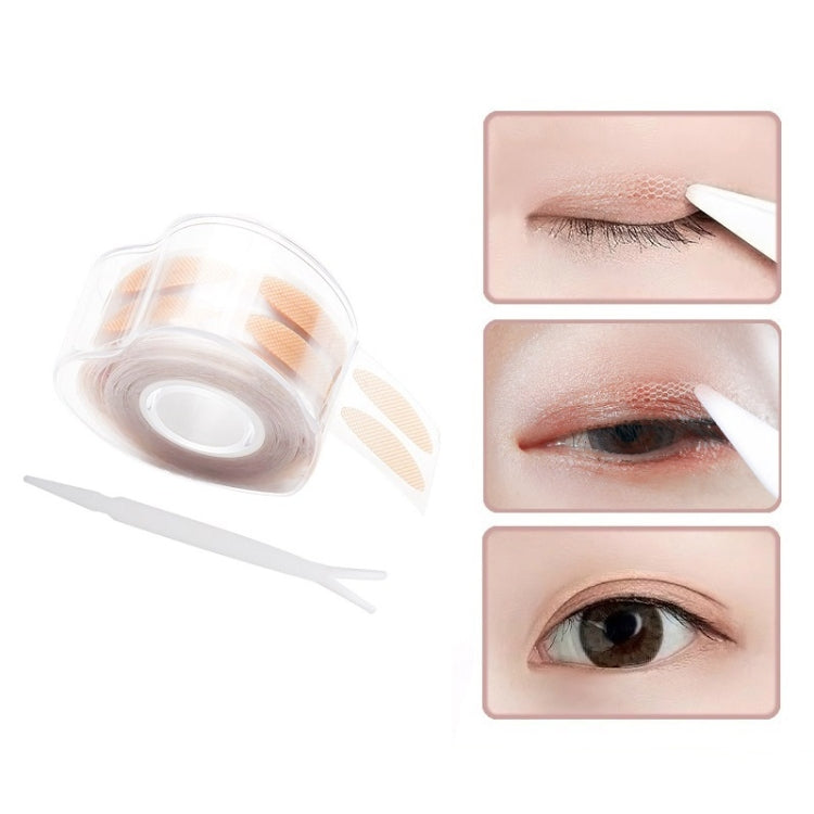 3 PCS Lace Mesh Double-Sided Seamless Invisible Natural Waterproof Double Eyelid Sticker