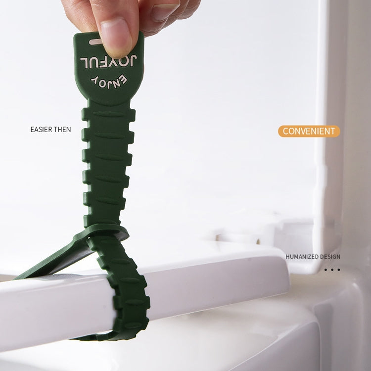10 PCS Silicone Toilet Lid Lifter Anti-Dirty Lifter Sanitary Handle Flip Handle