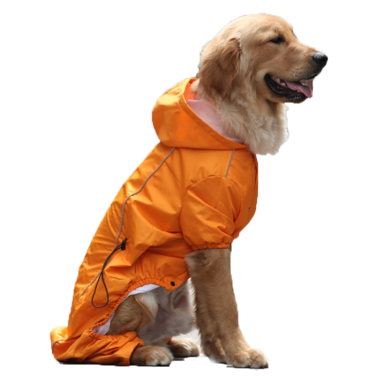 Medium & Large Dog Raincoats Pet Four-Legged Cloak Raincoat, Size: L
