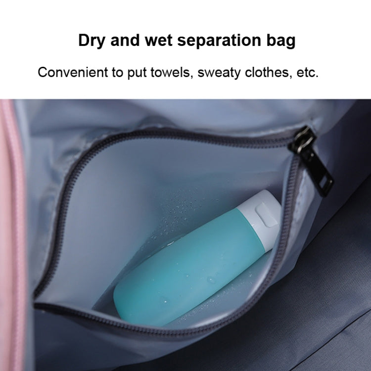 Female Dry And Wet Separation Sports Gym Bag Handbag Duffel Bag Short Distance Light Swimming Bag
