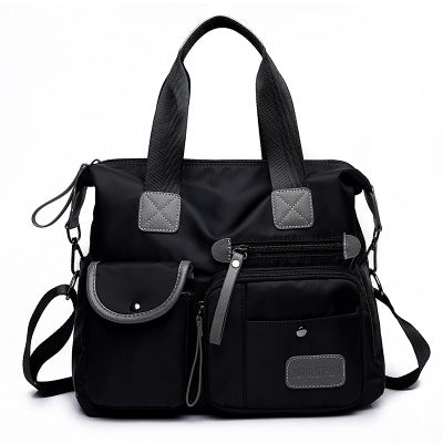 Waterproof Oxford Cloth Handbag Casual Nylon Shoulder Diagonal Bag Female Bag Canvas Bag