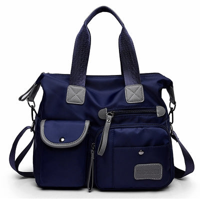 Waterproof Oxford Cloth Handbag Casual Nylon Shoulder Diagonal Bag Female Bag Canvas Bag