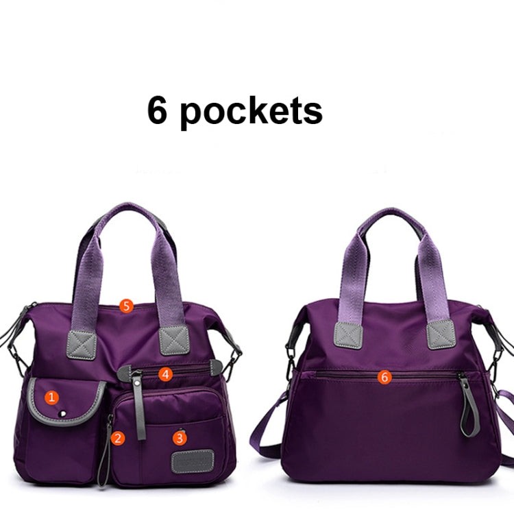 Waterproof Oxford Cloth Handbag Casual Nylon Shoulder Diagonal Bag Female Bag Canvas Bag