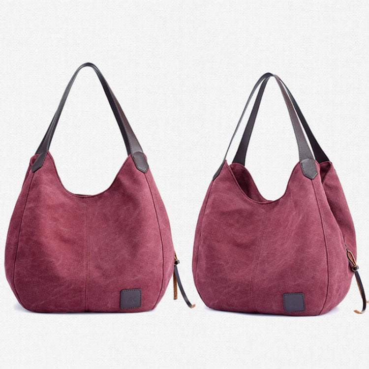 Canvas Bag Simple Wild Lady Retro Art Casual Bag Single Shoulder Bag