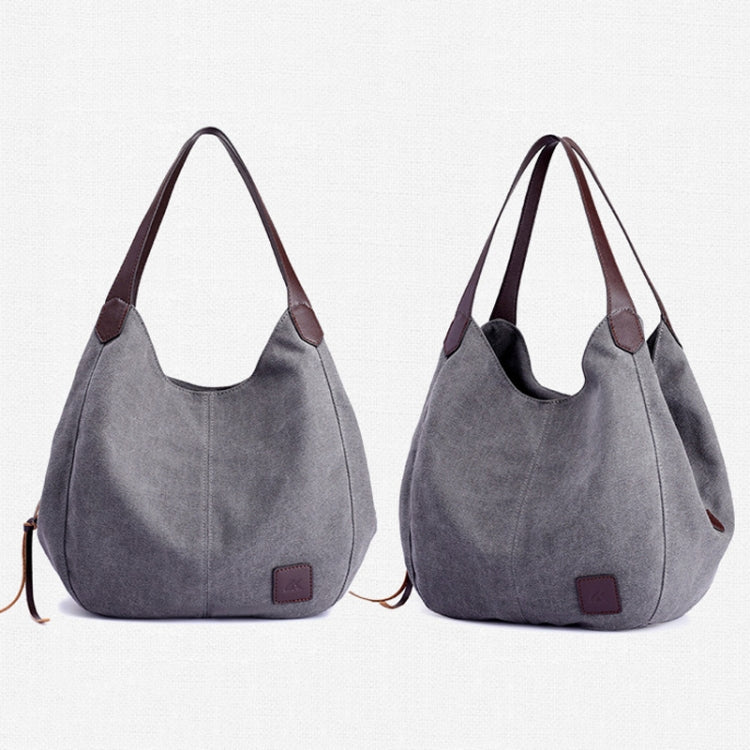 Canvas Bag Simple Wild Lady Retro Art Casual Bag Single Shoulder Bag