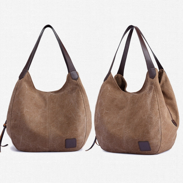 Canvas Bag Simple Wild Lady Retro Art Casual Bag Single Shoulder Bag