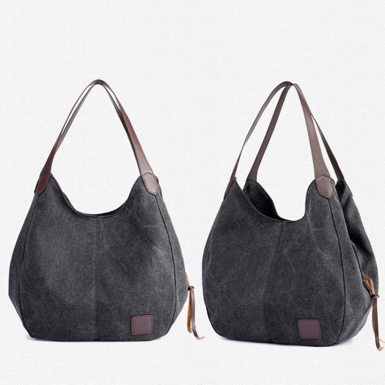 Canvas Bag Simple Wild Lady Retro Art Casual Bag Single Shoulder Bag