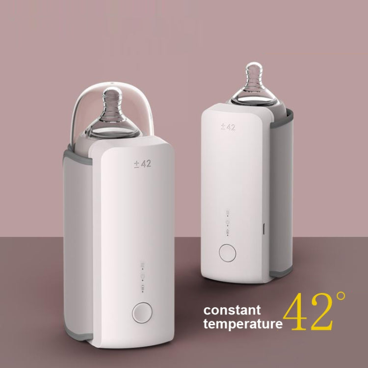 Baby Bottle Warmer Winter Milk Warmer USB Charging Wireless Portable Baby Bottle Cover