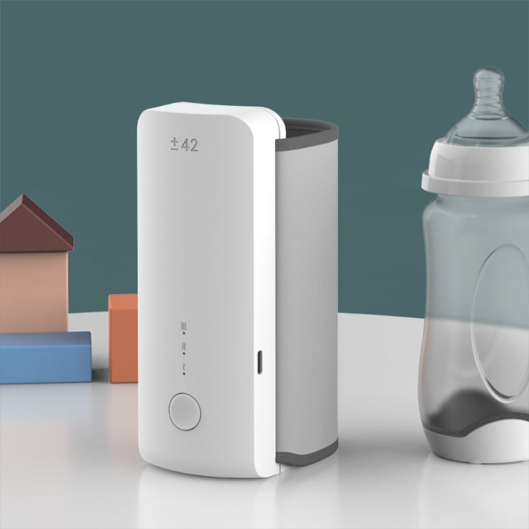Baby Bottle Warmer Winter Milk Warmer USB Charging Wireless Portable Baby Bottle Cover