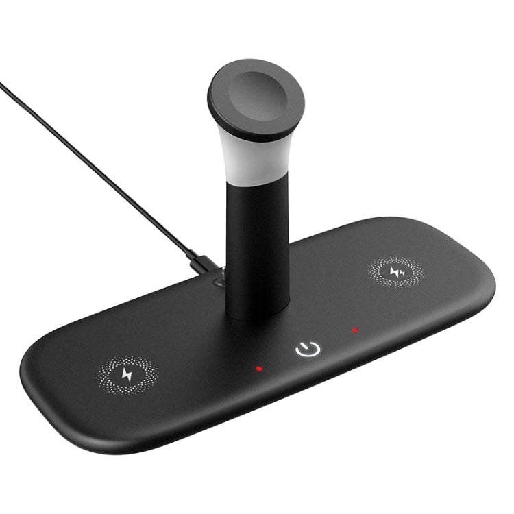 LH5 Five-In-One Multi-Function Wireless Charger with Night Light  For IPhone / Apple Watch / AirPods