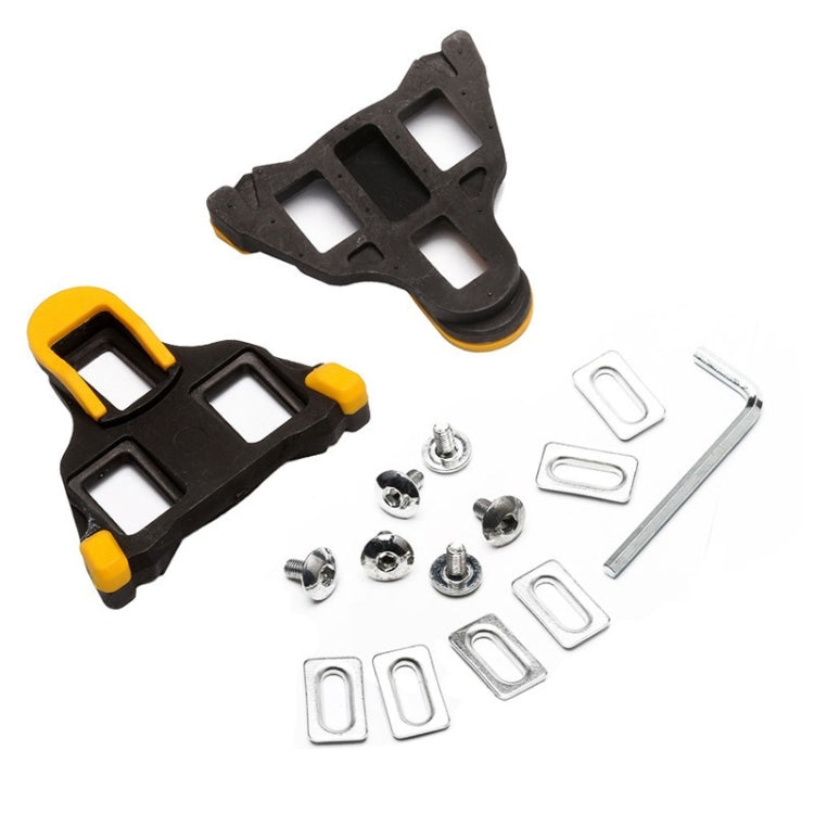 3 Set Bicycle Splint Set 6 Degrees Road Lock Plate Special For Road Bike Shoes