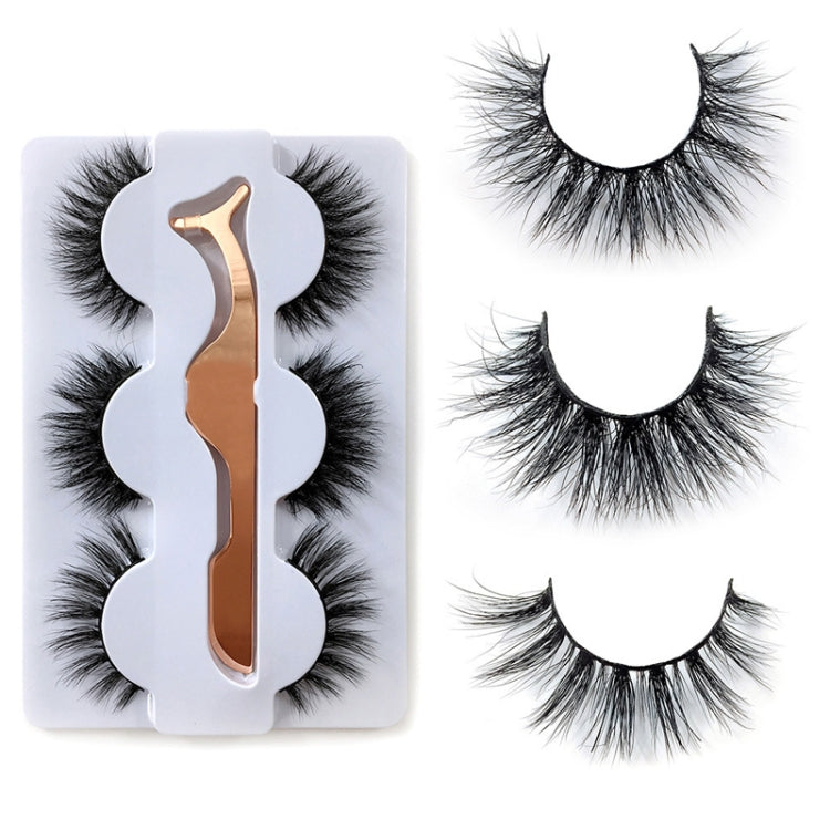 6D Simulation False Eyelashes Long Cross Thick False Eyelashes