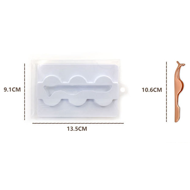 6D Simulation False Eyelashes Long Cross Thick False Eyelashes