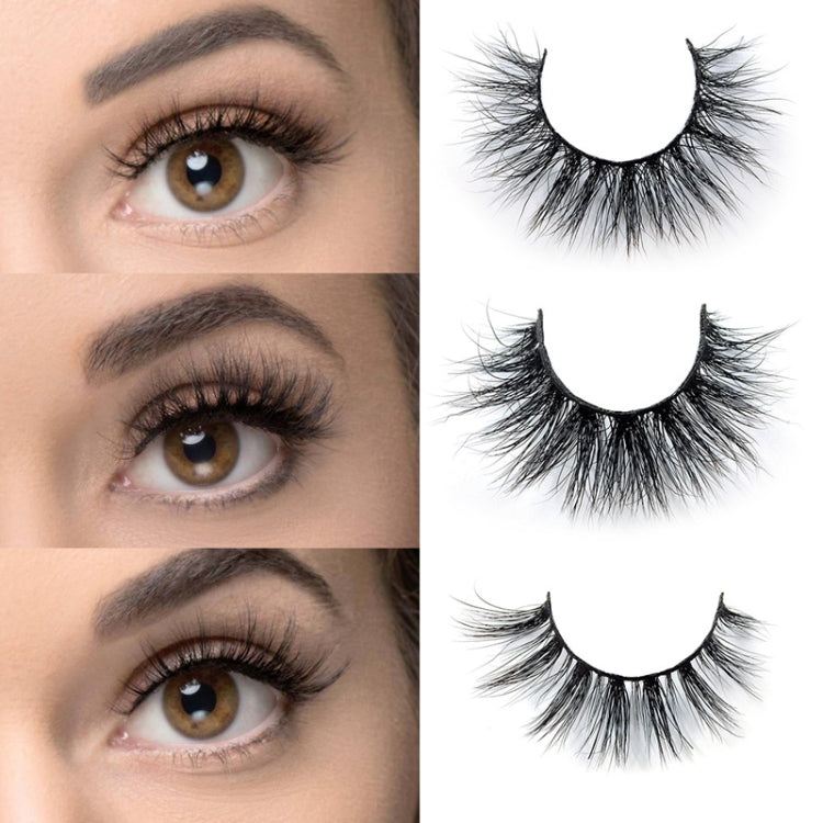 6D Simulation False Eyelashes Long Cross Thick False Eyelashes