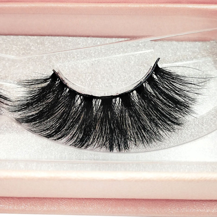 1 Pair Set 3D Mink Eyelashes Natural Thick False Eyelashes