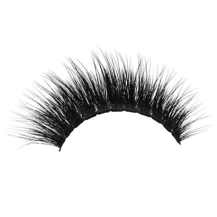 1 Pair Set 3D Mink Eyelashes Natural Thick False Eyelashes