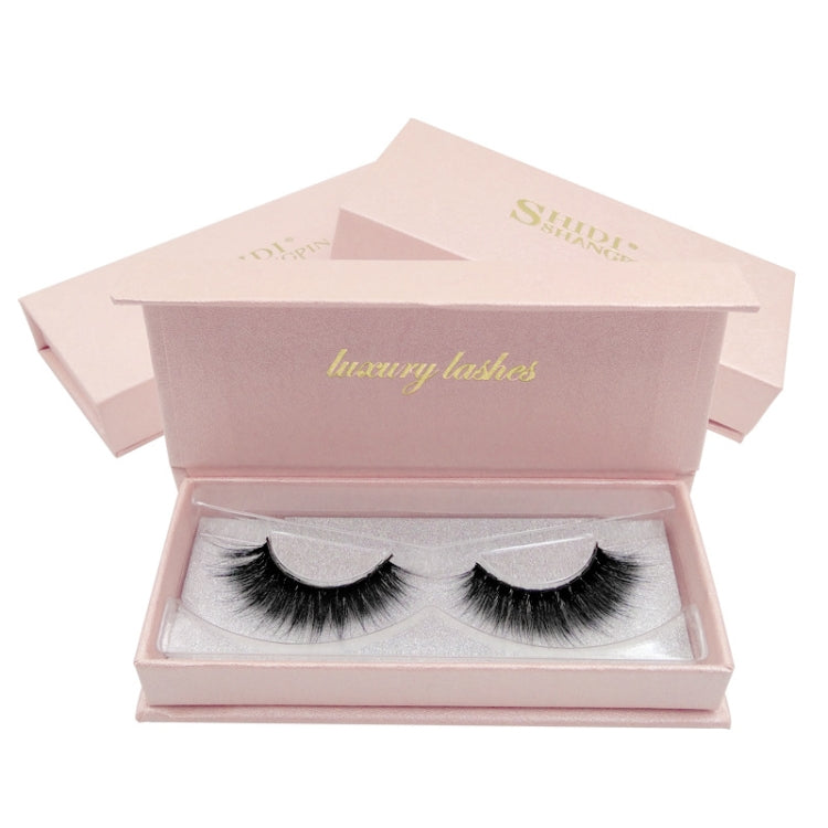 1 Pair Set 3D Mink Eyelashes Natural Thick False Eyelashes