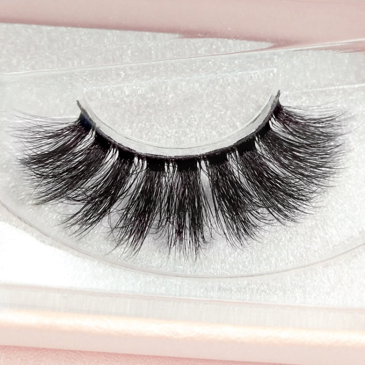 1 Pair Set 3D Mink Eyelashes Natural Thick False Eyelashes